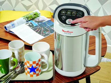Zuppa facile, frullatore riscaldato, 5 programmi, 1,2 L, Bianco
